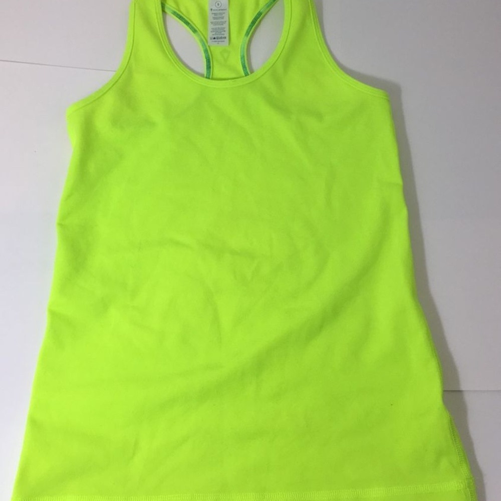 yellow ivivva tank